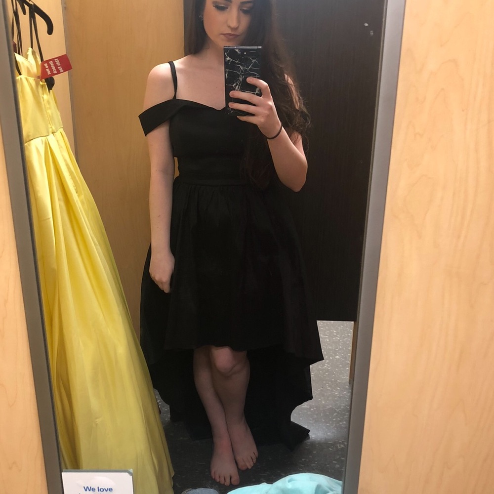Black formal dress